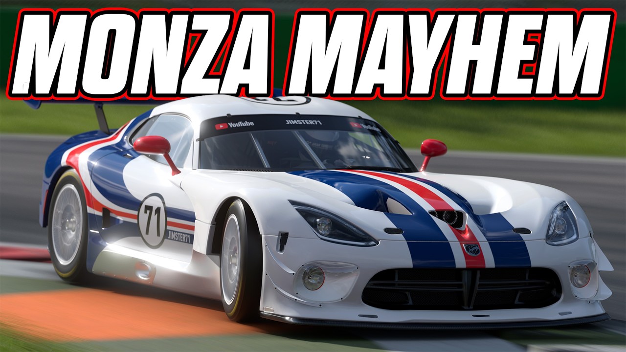 TURN 1 SURVIVAL! 🥊 GT7 Daily Race B - Monza (Dodge Viper Gr.3)