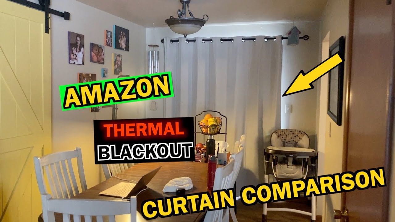 2023 Amazon Thermal Blackout Curtain Comparison Buying Guide #home #livingroom #curtains