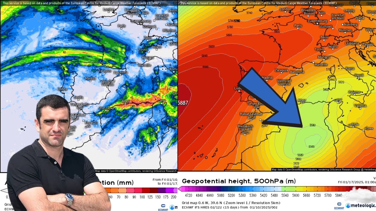 ¿Qué va a suceder en el Mediterráneo la próxima semana? ¿Llegarán lluvias, frío o nevadas? Análisis