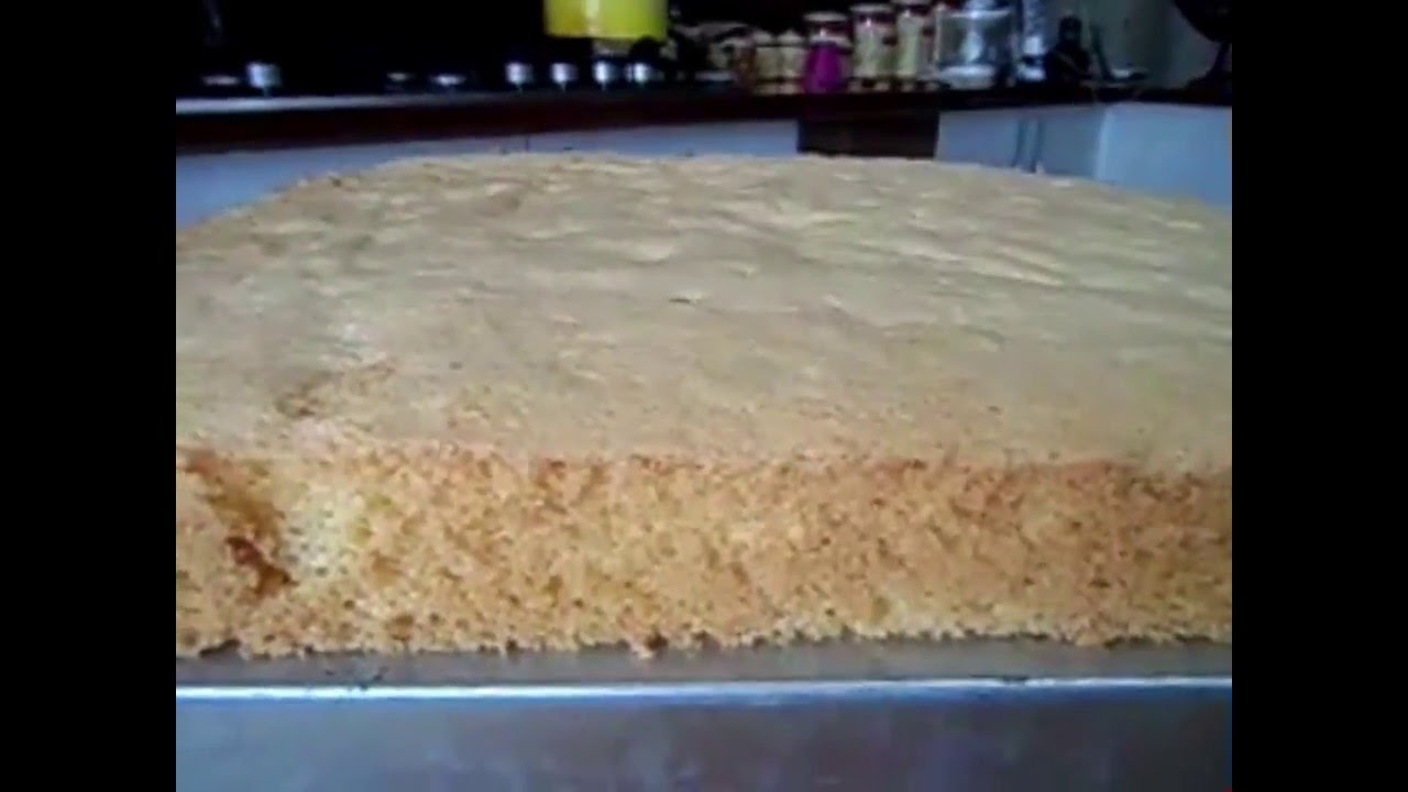 کیک اسفنجی - آشپزی از اینجا تا آنجا با عذرا - sponge cake