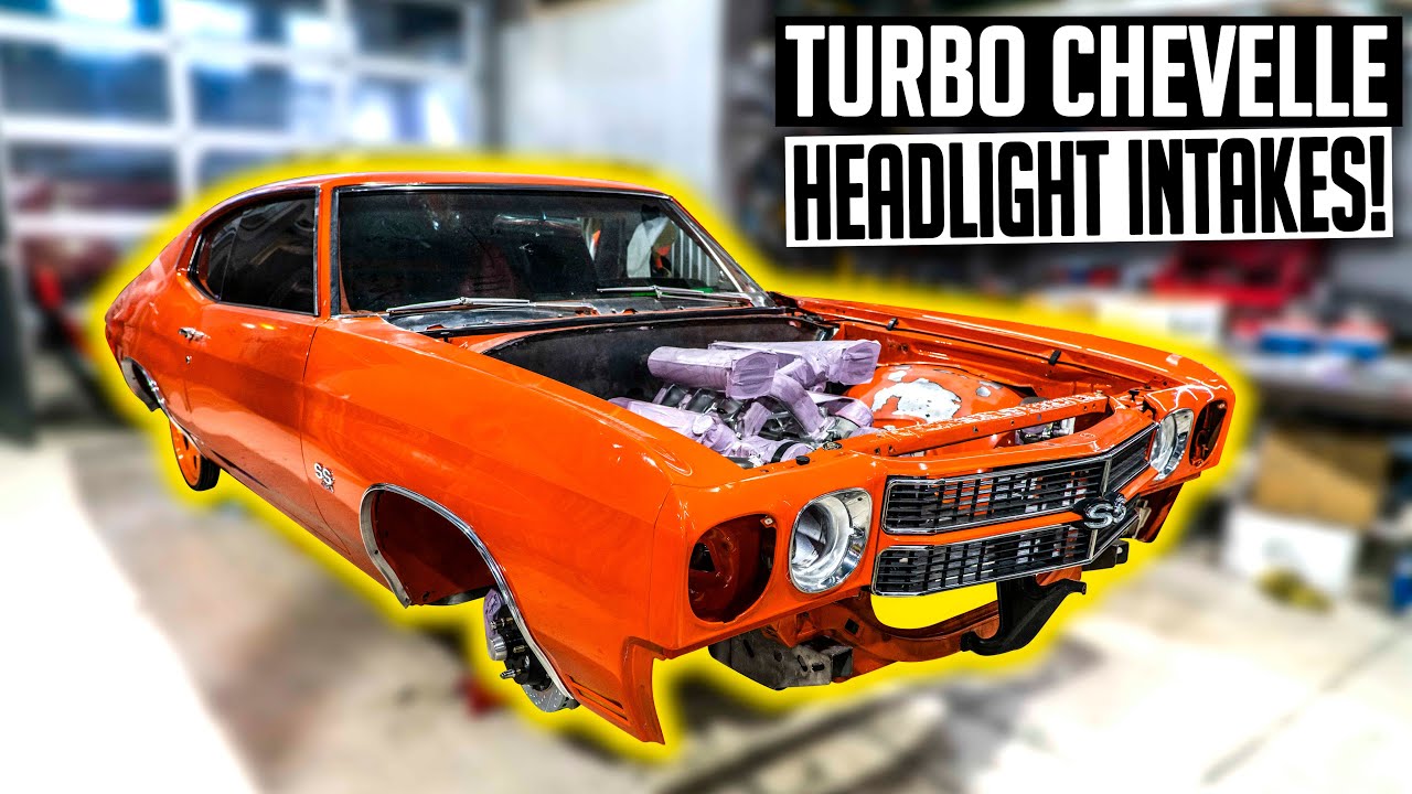 Воздухозаборники Twin Turbo для LS Swap Chevelle 1970 года — LSX Chevelle, выпуск 4