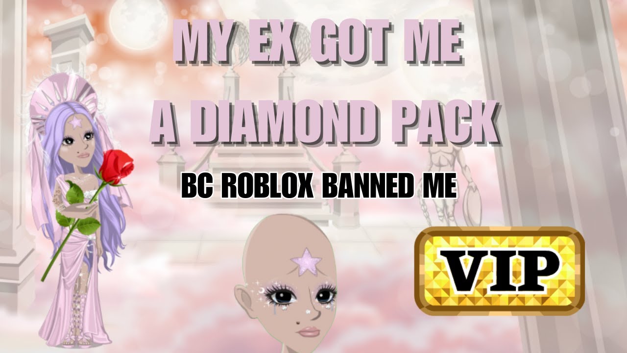 MY EX GOT ME A DIAMOND PACK BC ROBLOX BANNED ME | MovieStarPlanet | waif msp