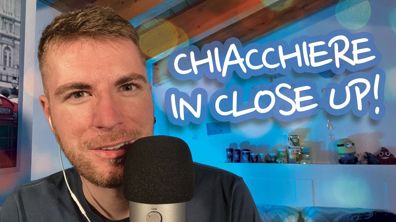 CHIACCHIERE rilassanti in CLOSE UP WHISPERING 😴 | ASMR Ita