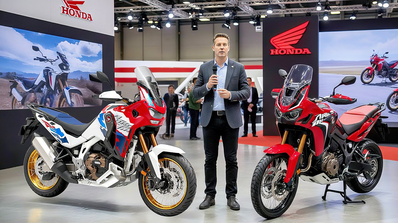 Официально представлена ​​новая модель Honda CRF1100L Africa Twin 2026 года!