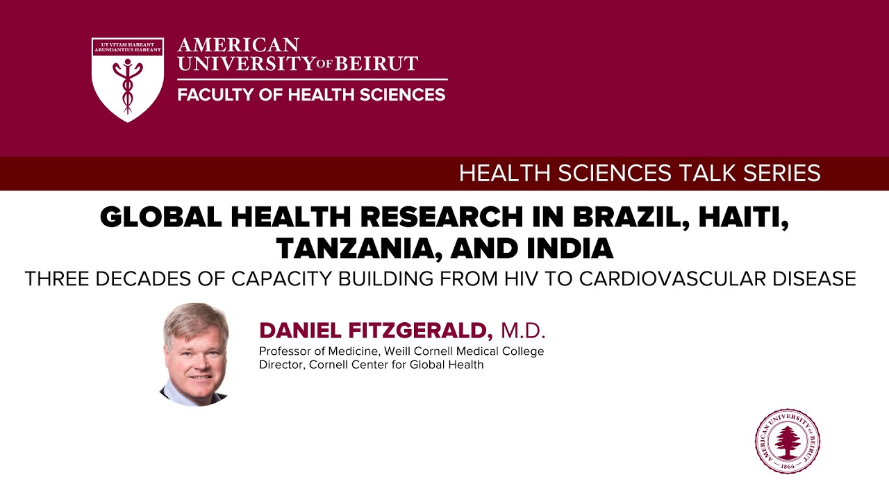 HS Talk Series: Global Health Research in Brazil, Haiti, Tanzania, and India