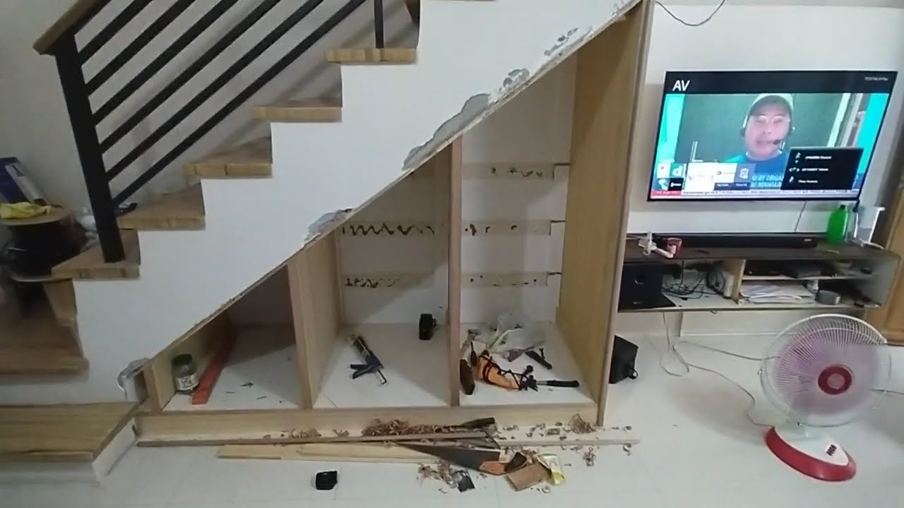 Under Stair Storage Sa Bahay ni Kuya Mon,part 2👍