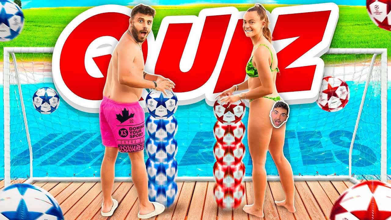 ❓QUANTE NE SAI SUL CALCIO vs KRISTIN CARRER ⚽💦​⁠ (Calciatrice)