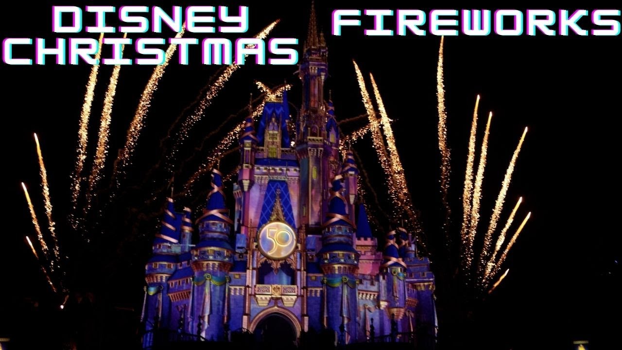 Minnie's Wonderful Christmastime Fireworks 2021 FULL Show in 4K | Magic Kingdom Walt Disney World