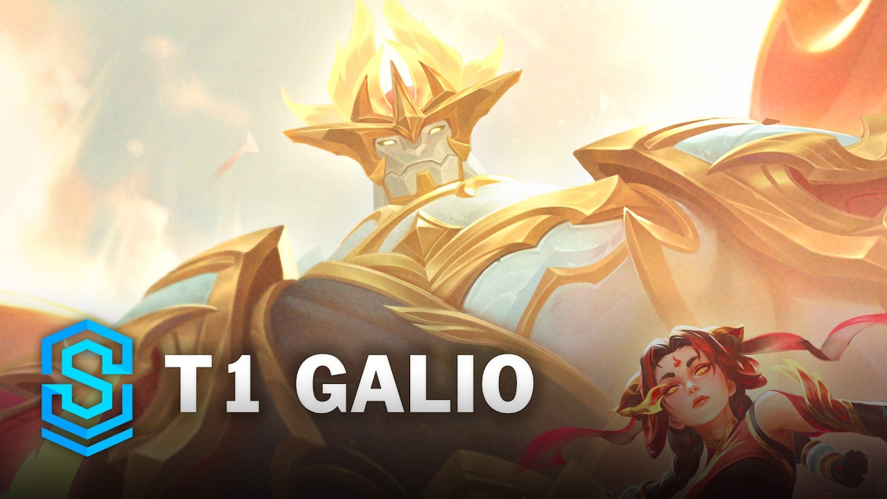 T1 Galio Skin Spotlight - League of Legends