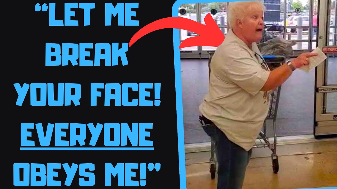 r/IDontWorkHereLady - Smug Karen SMACKS ME for 