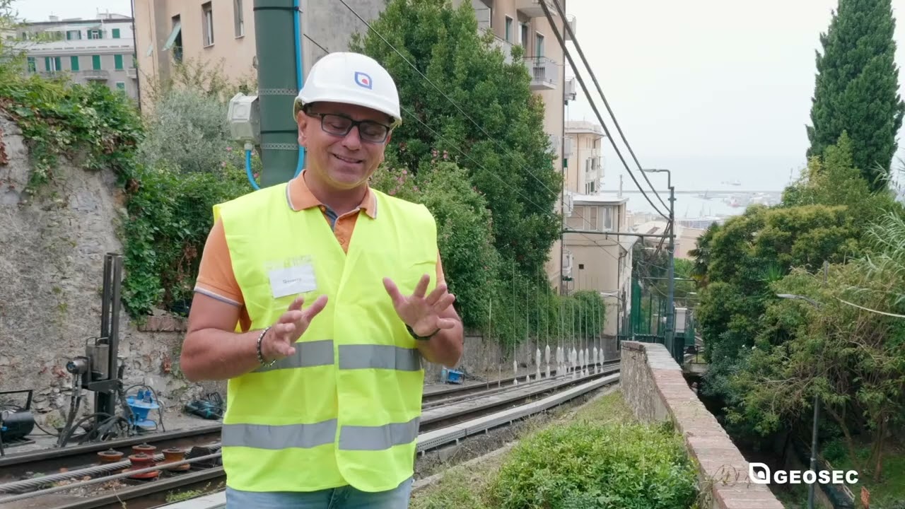 GEOSEC ITALIA - Intervento di consolidamento della Linea Funicolare Zecca Righi di Genova