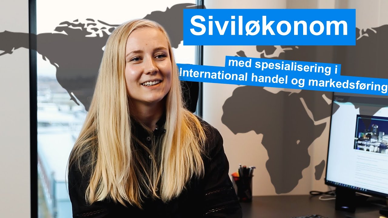 Siviløkonom med spesialisering i International handel og markedsføring