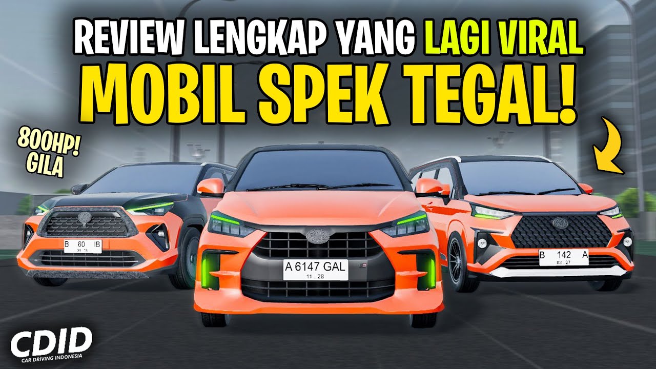REVIEW LENGKAP MOBIL YANG LAGI VIRAL ! CDID MOBIL TEGAL - Car Driving Indonesia