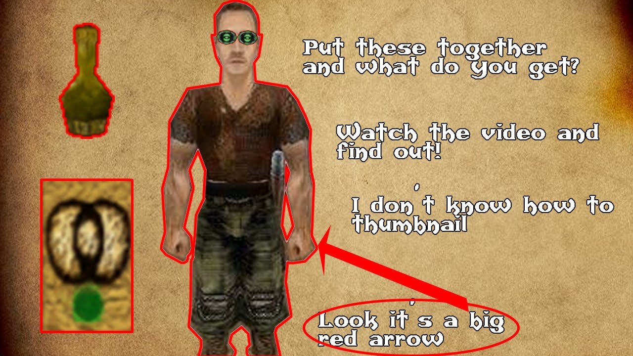 Can you beat Gothic 1 with the control scroll?