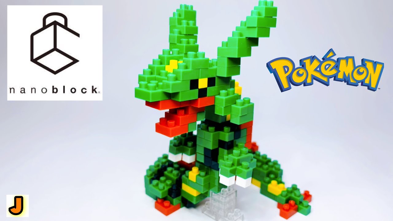 ナノブロック レックウザ ポケモン シリーズ 組み立て / nanoblock RAYQUAZA pokemon series NBPM_064 build