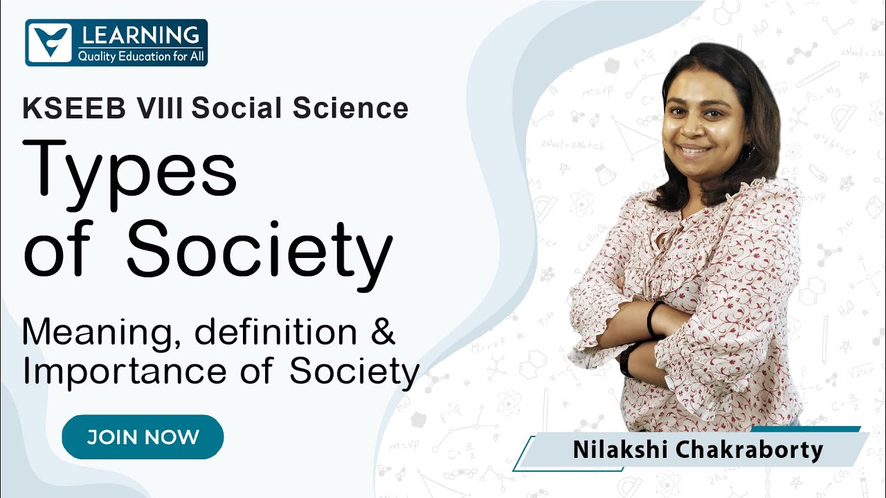 Class 8 Social Science Notes | Class 8 Types of Society  | KSEEB |By Nilakshi Mam | Vista's Learning
