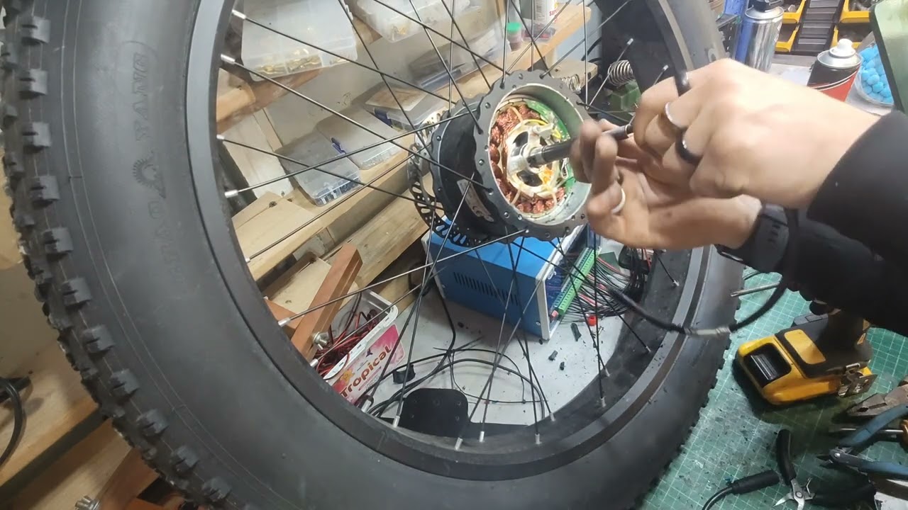 Ремонт кабеля двигателя BAFANG 750w (полное снятие и замена)
