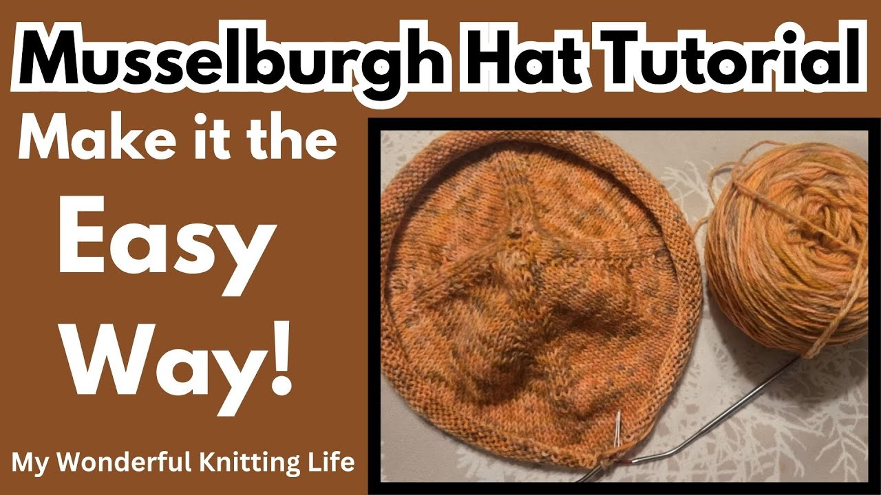 HOW TO CAST-ON THE MUSSELBURGH HAT THE EASY WAY: BEGINNER MAGIC LOOP TUTORIAL- SIMPLIFIED INCREASES