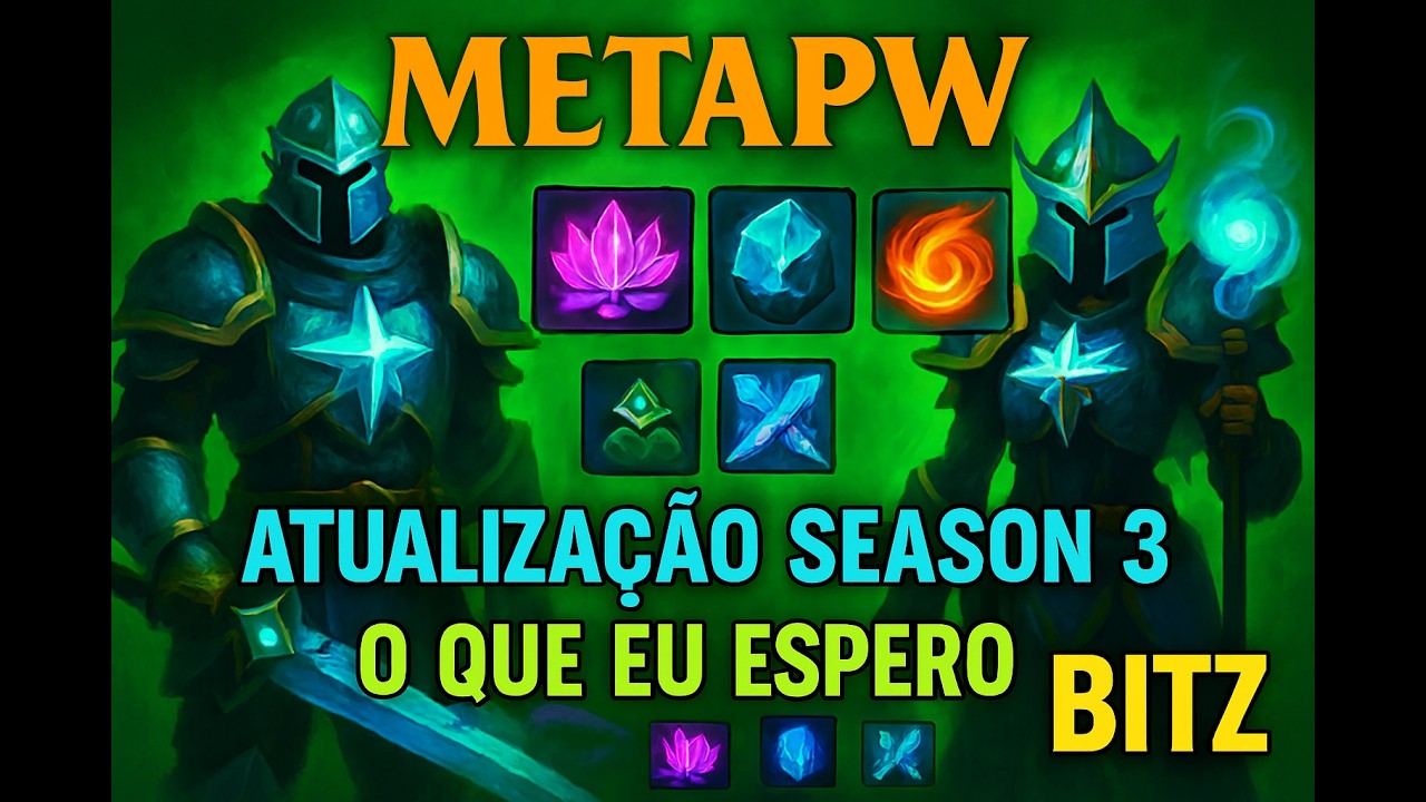 [MetaPW] Season 3 CHEGANDO!!! — R8 UP, Reborn e Novidades da Atualização!