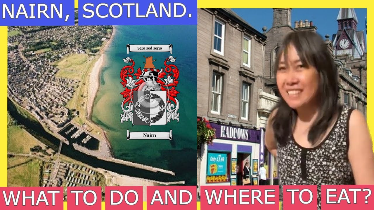 Exploring NAIRN BEACH AND TOWN | WHAT TO DO? | WHERE TO EAT?