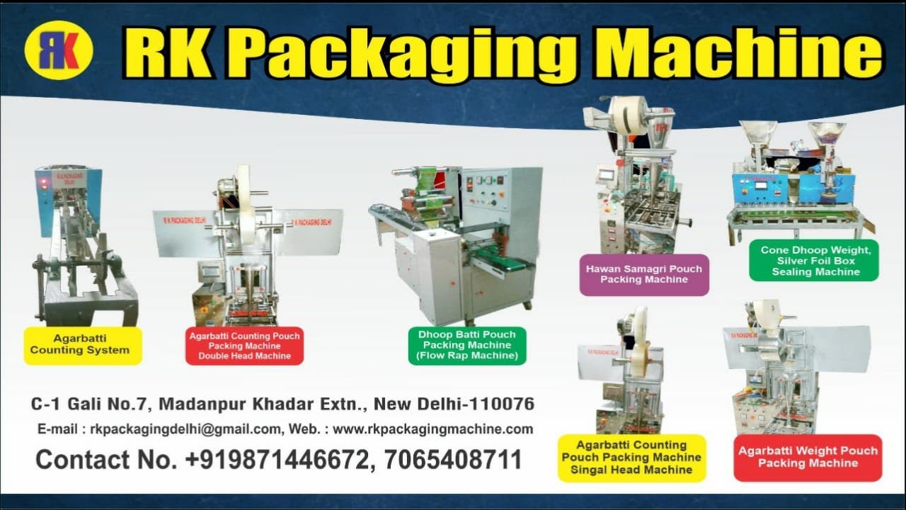 Agarbatti packing machine