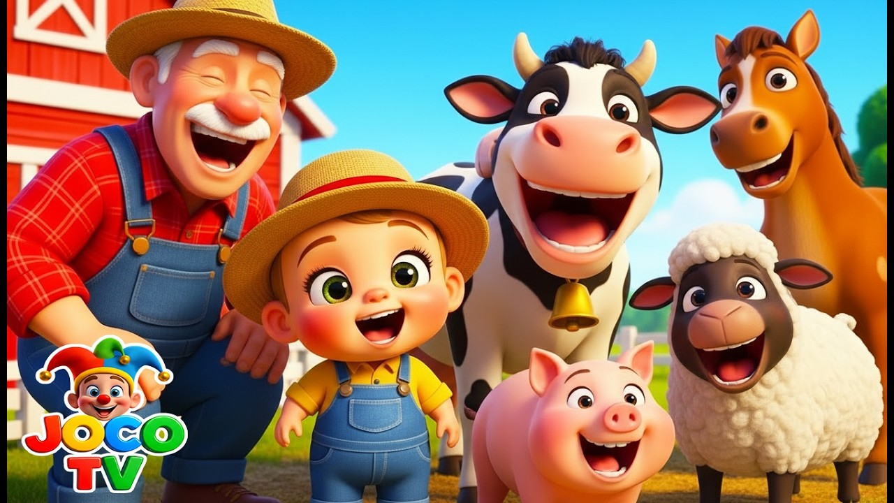 Old MacDonald Had a Farm - Kids nursery rhymes COMPILATION