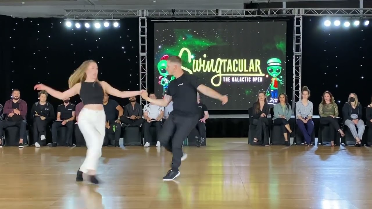 Swingtacular 2022 Invitational JnJ - Thibault Ramirez & Victoria Henk 3rd Place