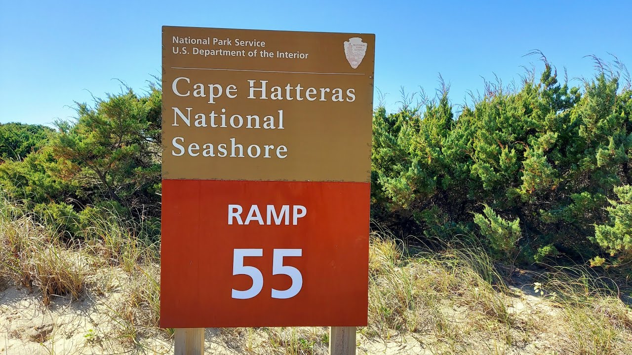 OBX Cape Hatteras National Seashore Ramp 55 during Redfish / Bluefish Fishing Tournament in October