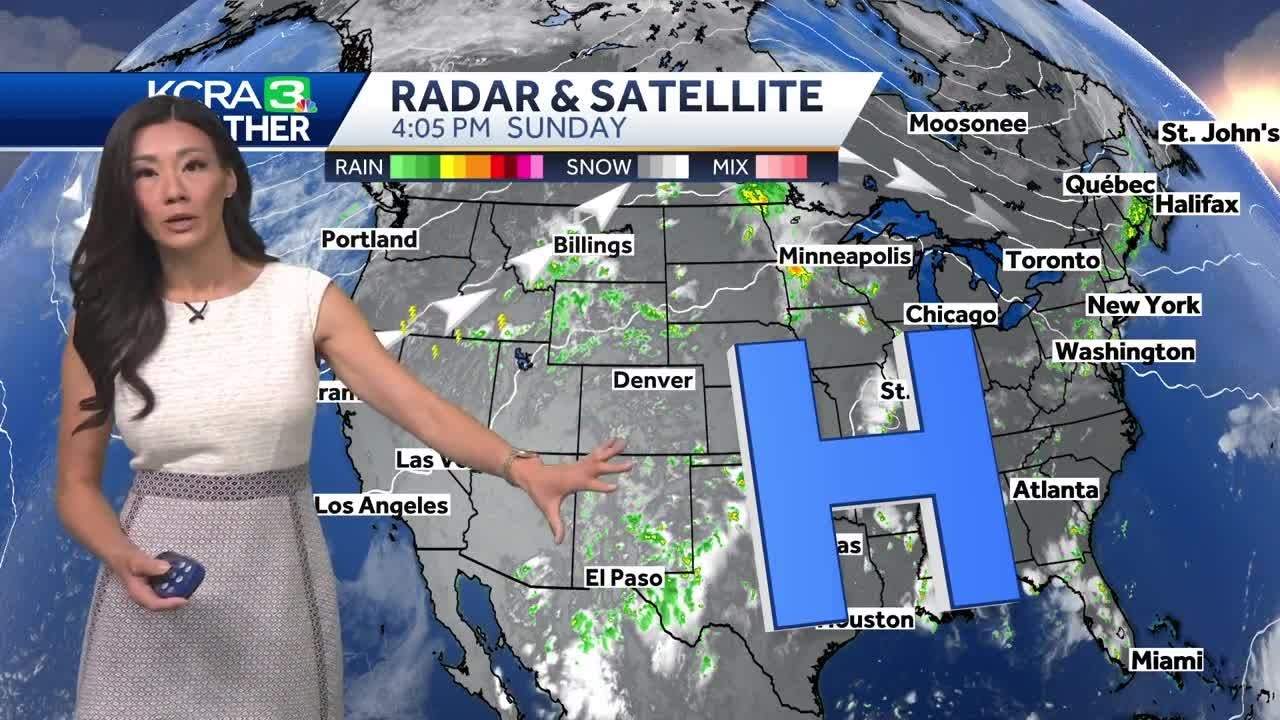 Northern California forecast: Warm up starts Monday & triple digit heat is in sight