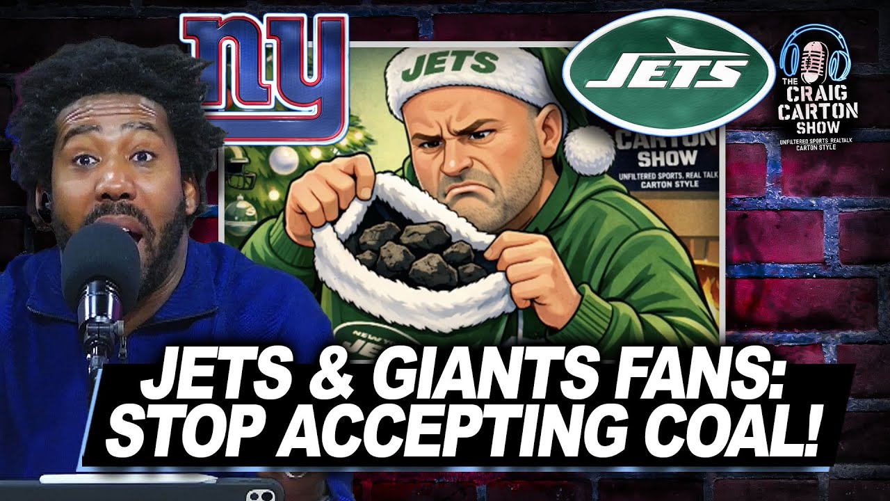 NEW YORK FANS: ENOUGH IS ENOUGH! Jets & Giants Disgrace Their Fans! | The Craig Carton Show