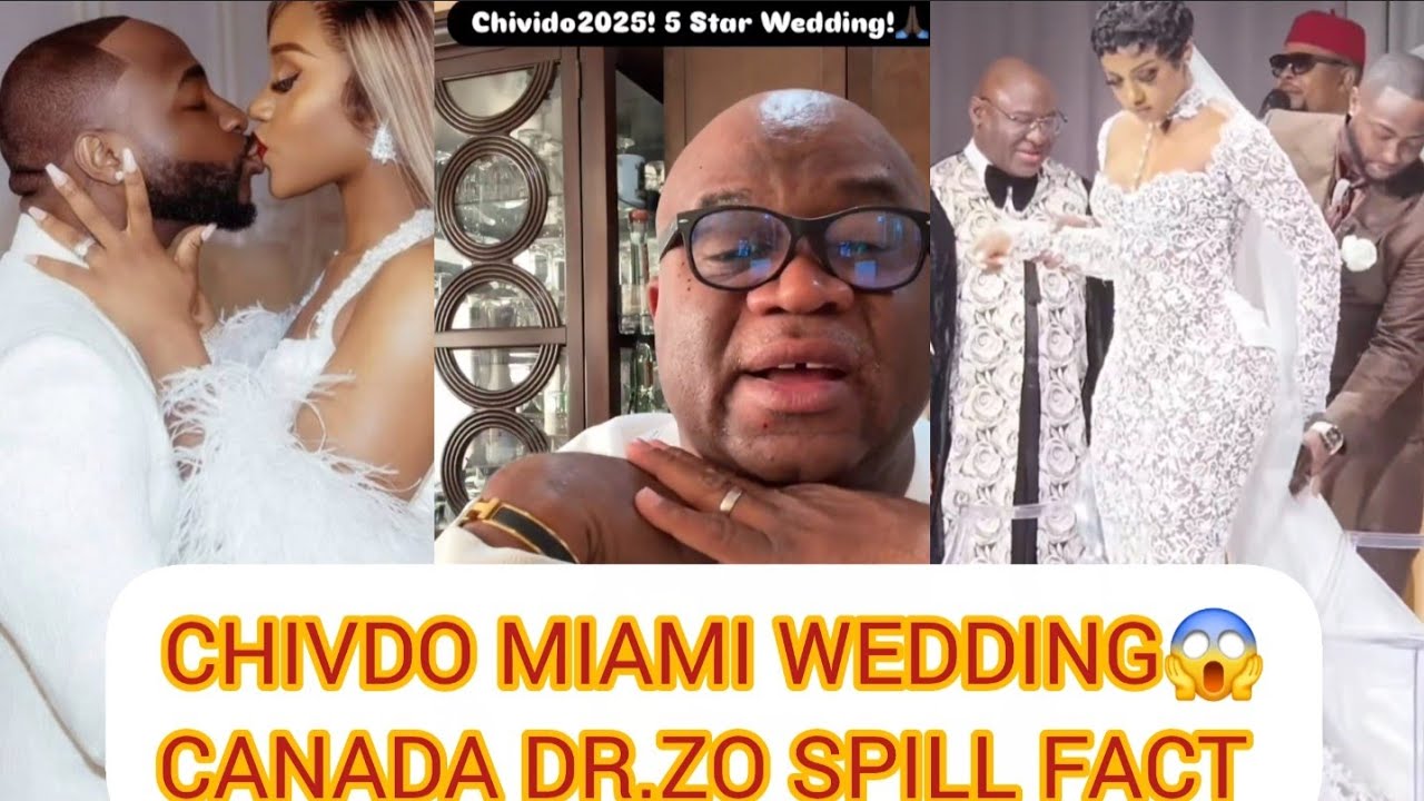 DAVIDO&CHIOMA WHITE WEDDING BREAK DOWN EXPENSES MORE THAN $3.7M, Dr ZO BREAK SILENCE#CHIOMA STYLIST😲