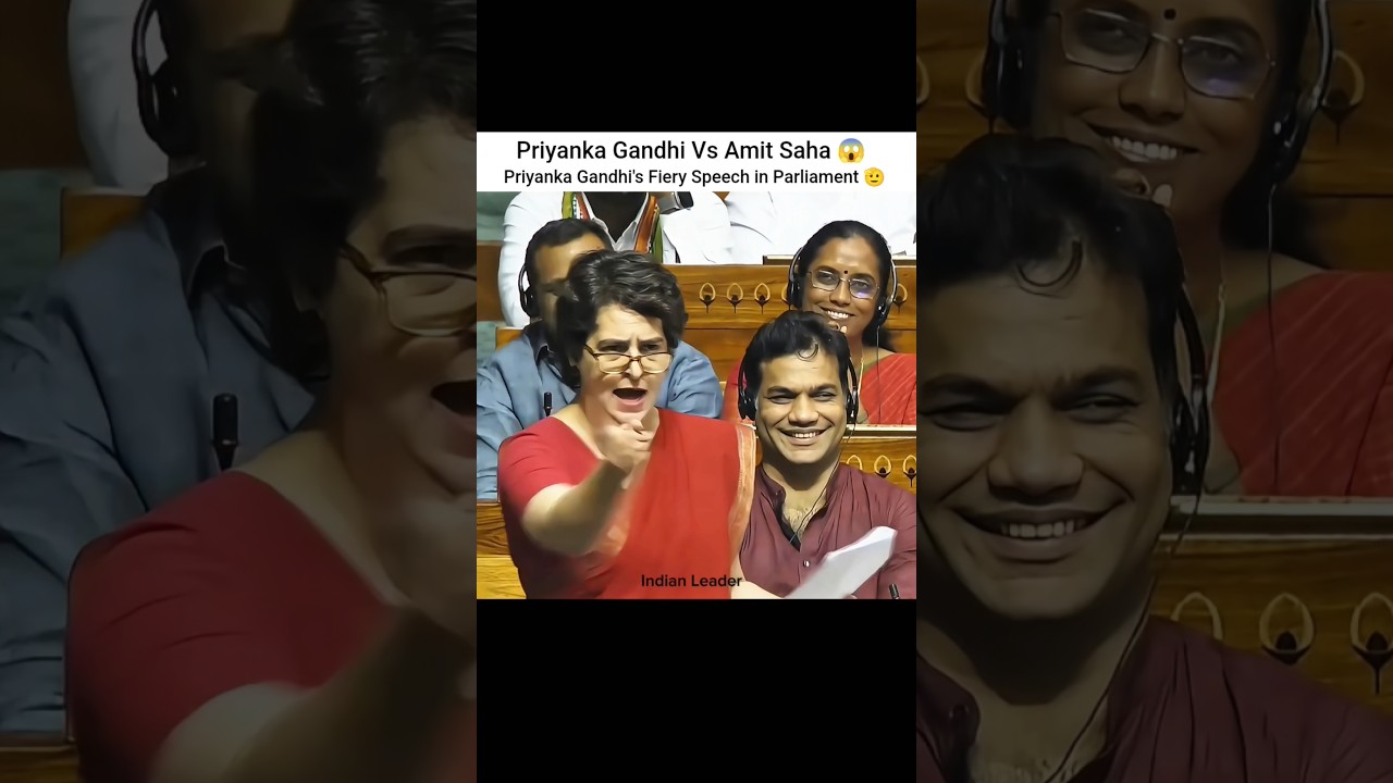 Priyanka Gandhi's Aggressive Speech on Operation Sindoor 🇮🇳 #parliament #sansadtv