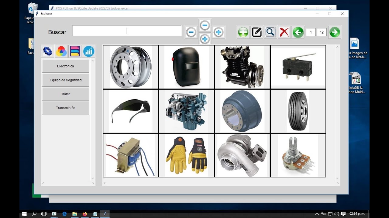 MariaDB & Python Multiusuario Punto de Venta DEMO Update 2022