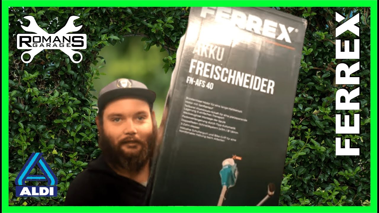 FERREX Akku Freischneider FN - AFS 40 : Ist der Rasentrimmer besser als von Stihl ?