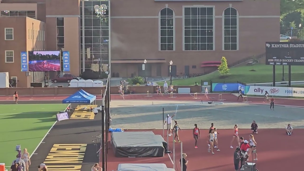 Kirin Chacchia battles back to qualify for the ACC championships and PB at 58.05.