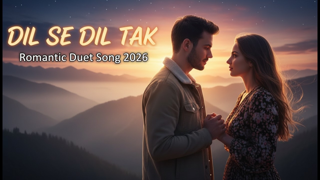 Dil Se Dil Tak ❤️ | New Romantic Hindi Duet Song 2026 | AI Love Song | Bollywood Style RomanticTrack