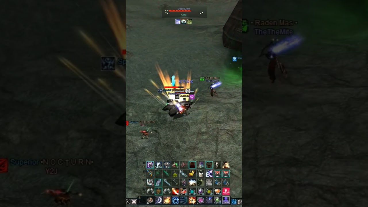 Damage Warrior Accretia RF Online Warden #shorts
