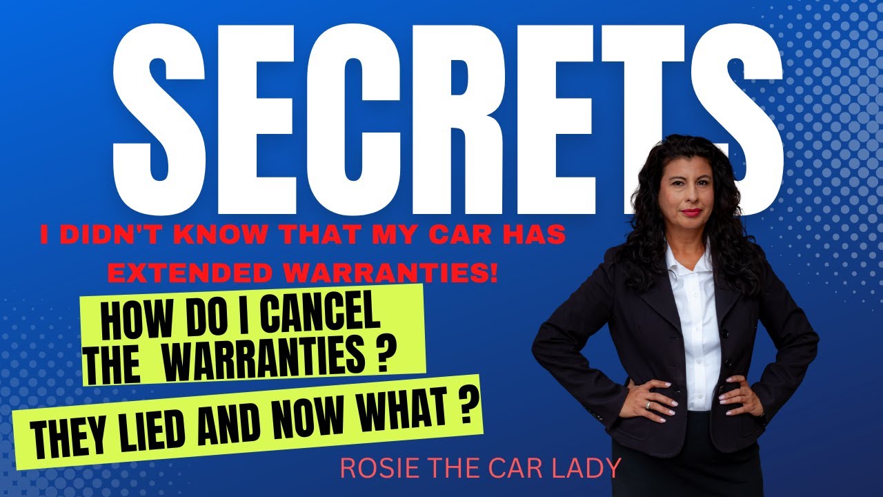 How to cancel an extended warranty and why !