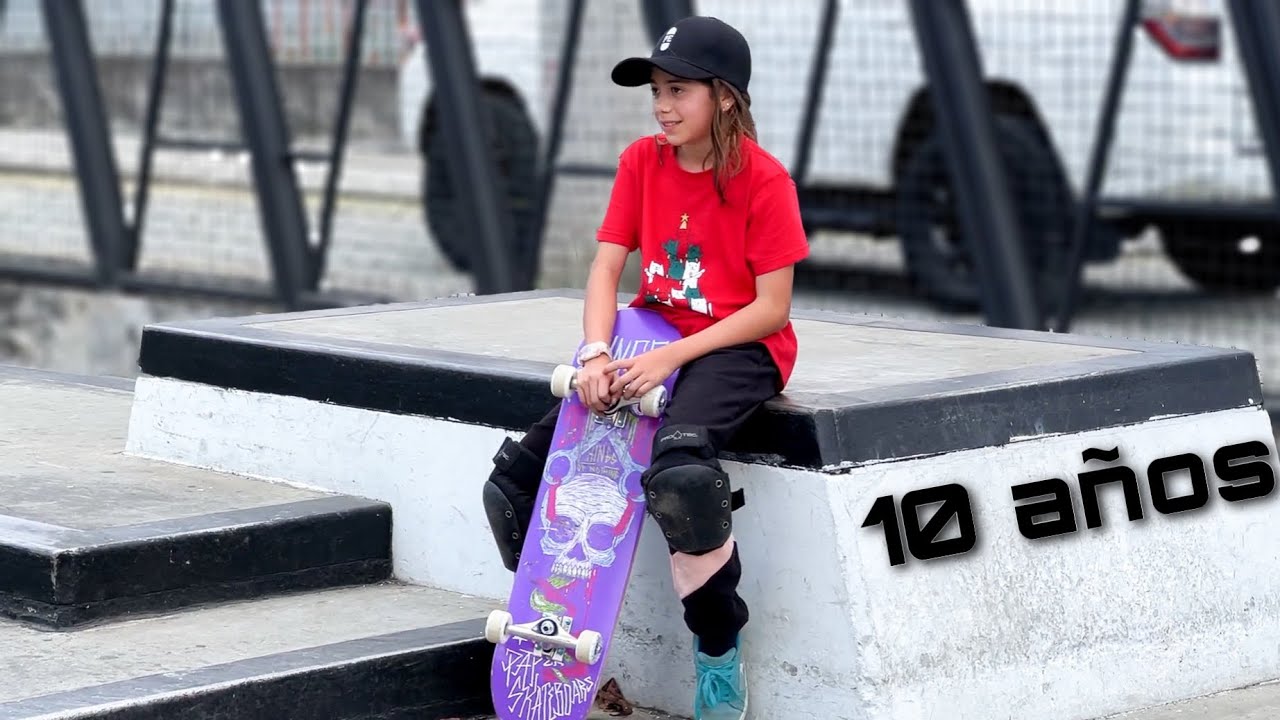 UNA TARDE PATINANDO CON UNA SKATE GIRL DE 10 AÑOS | JuanDiazsk8