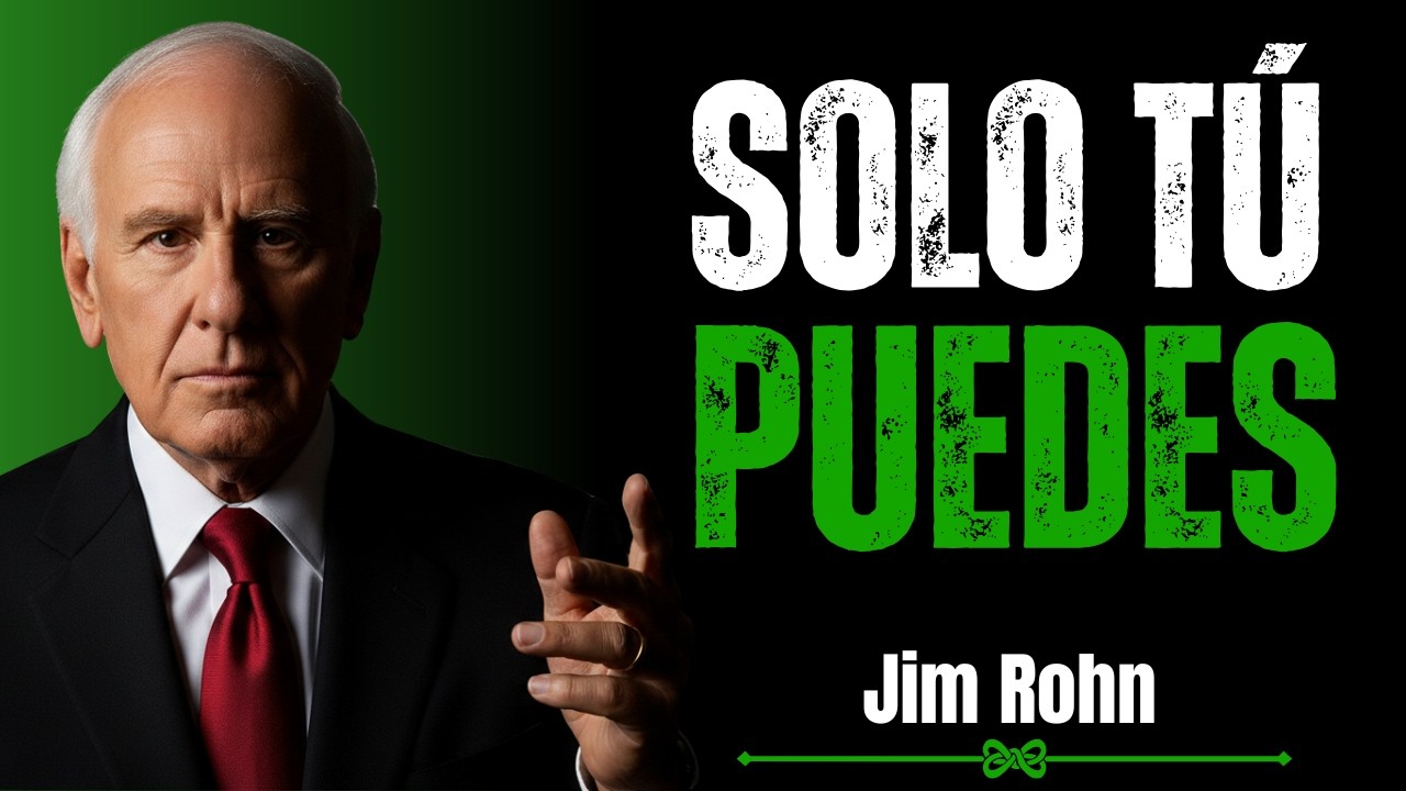 SOLO TÚ PUEDES CAMBIAR TU VIDA | Jim Rohn en Español – Motivación y Desarrollo Personal 2026