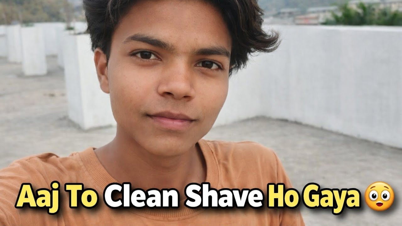  Aj to  clean shave  ho gaya 😃