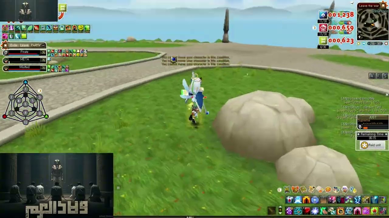 Asda interlude war Mage lv 75 (Earthquake Wars)