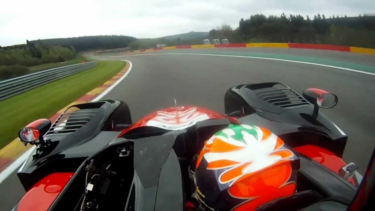 Karun Chandhok JRM Racing LMP1 Spa testing Onboard
