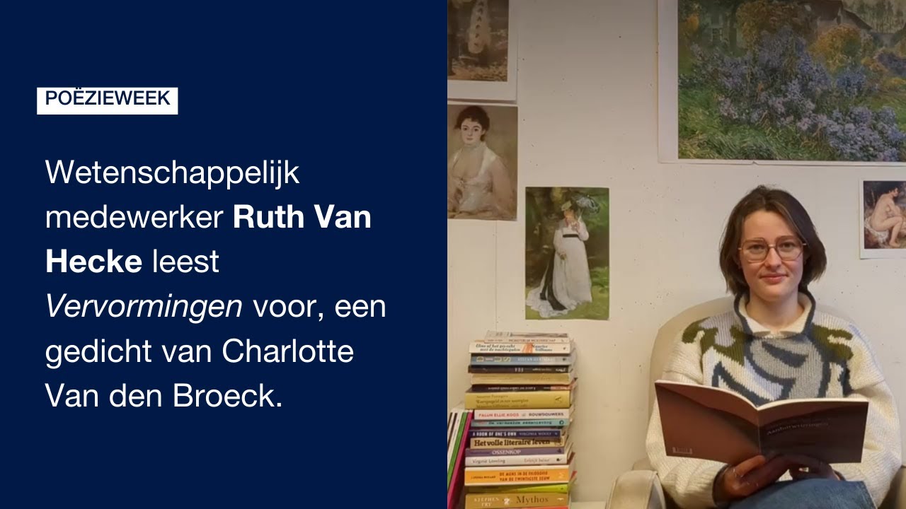 Poëzieweek 2026: Ruth Van Hecke