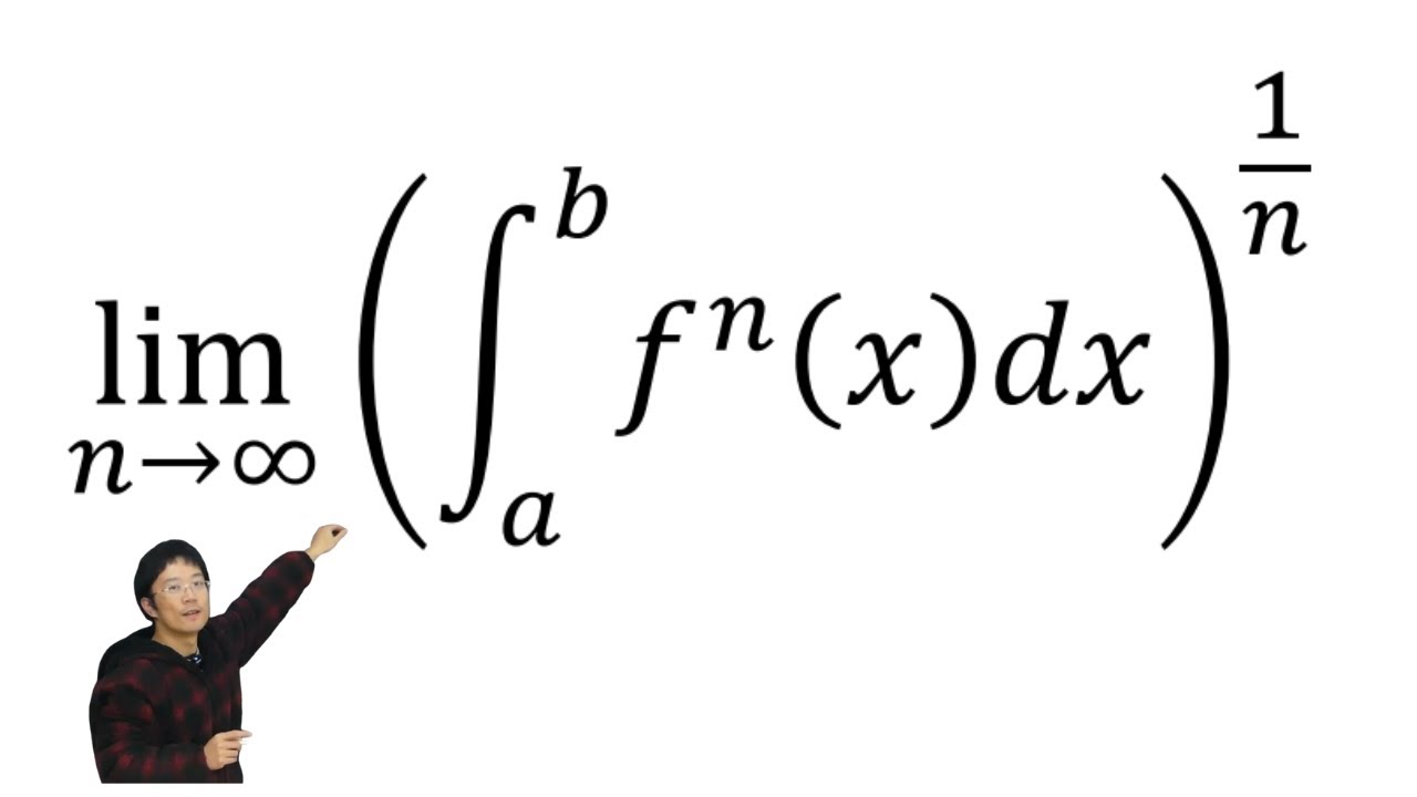 Limit of (integral from a to b of f(x)^ndx)^1/n