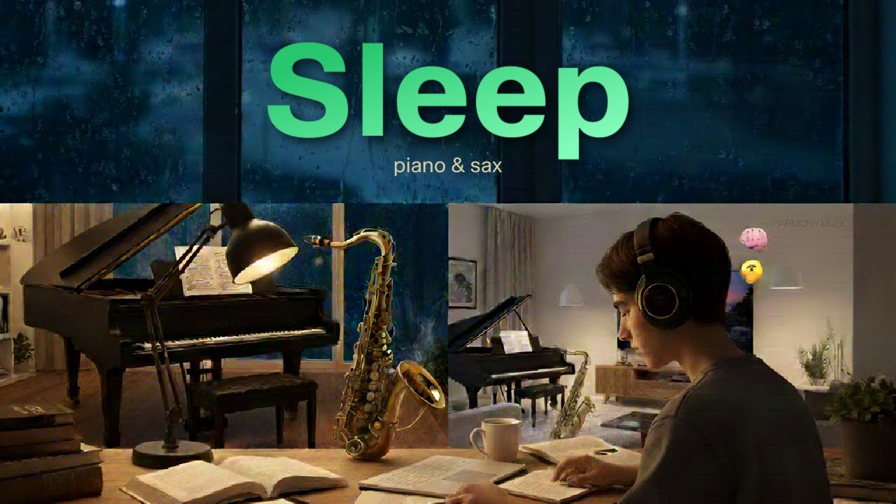 Relaxing - sax music - ( موسيقى هادئة للدراسة والتركيز( ساعة كامله