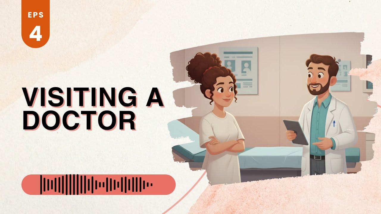English Podcast Conversation for English Learners | Visiting a Doctor | Learn English