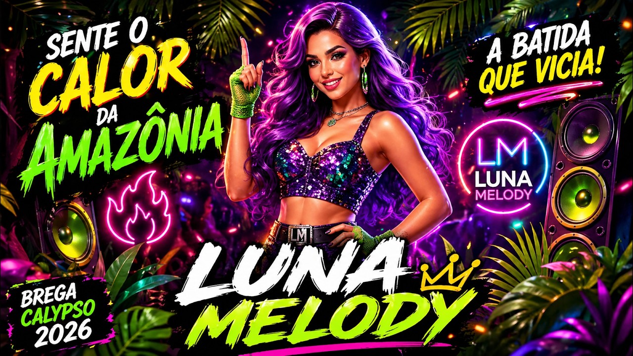 Luna Melody – Calor da Amazônia 🔥 (Lançamento 2026) | Parazônia Music