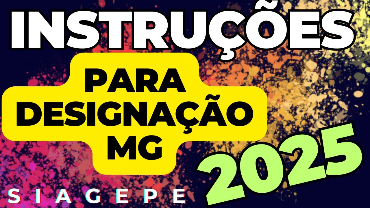 INSTRUÇÕES SOBRE O PROCESSO SELETIVO SIMPLIFICADO 2025 PARA ATUAR NA REDE ESTADUAL DE ENSINO DE MG