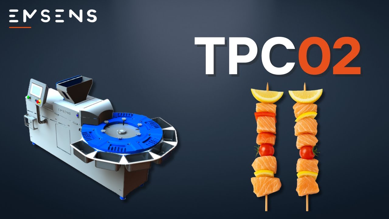 EMSENS - TPC02 - Machine à brochettes - Skewering machine